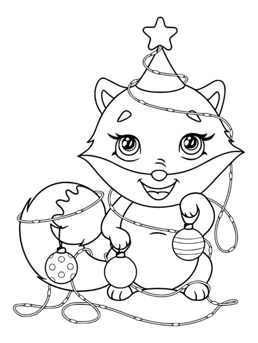 Entertaining Free Fox Coloring Pages for Kids - GBcoloring