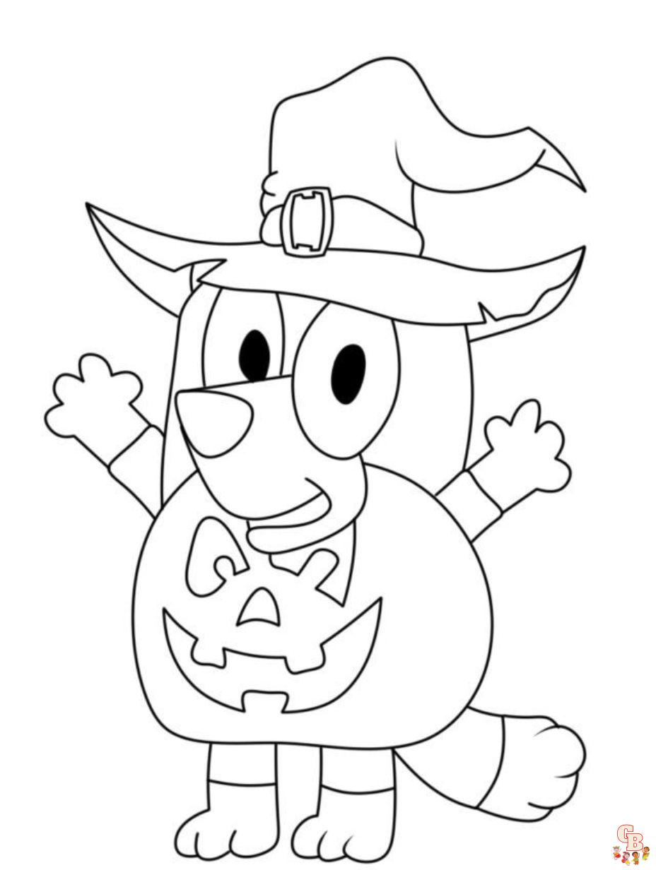 Bluey Coloring Pages