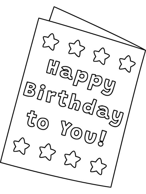 Happy Birthday Coloring Pages: Free Printable Sheets for Kids