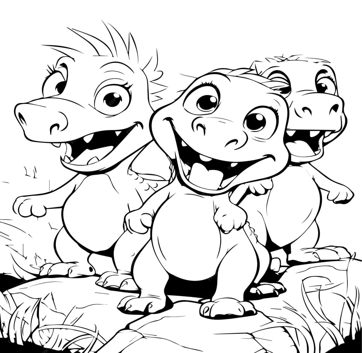 Printable Coloring Pages The Land Before Time 5 Image - vrogue.co