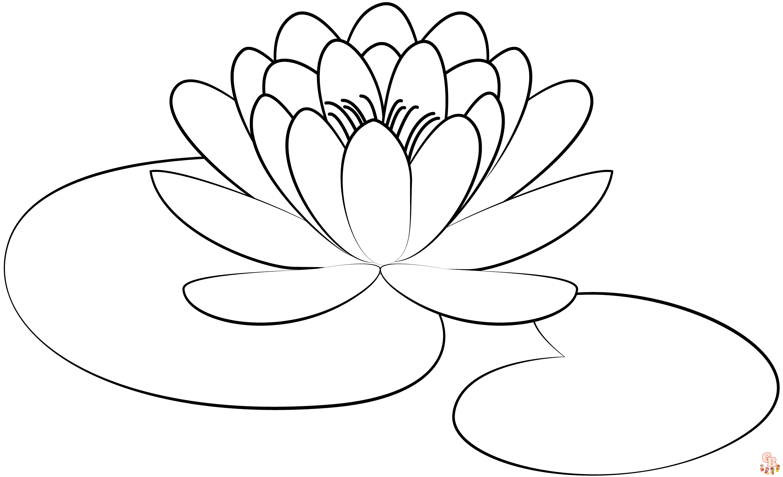 lily pads coloring pages free