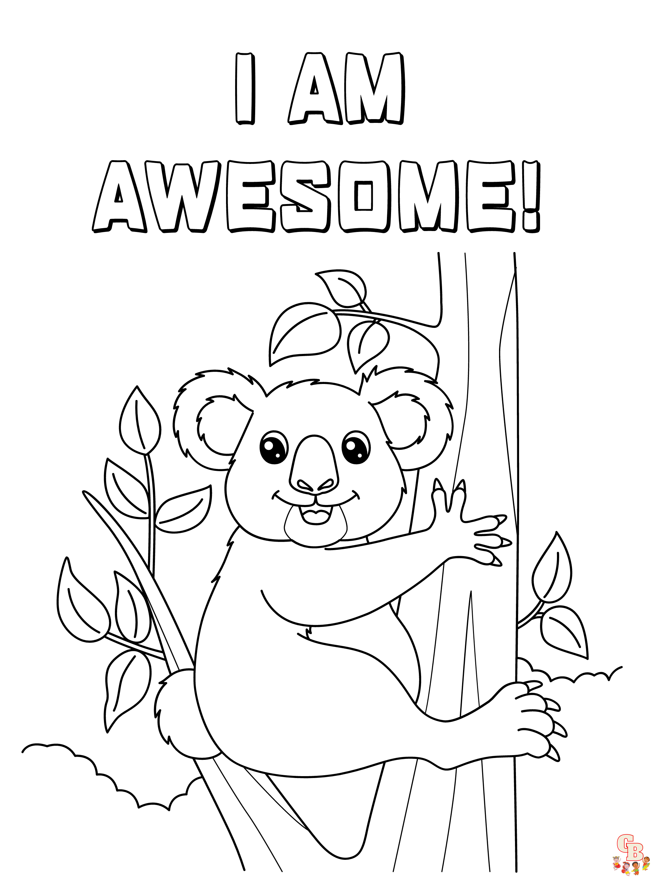 Positive Affirmation Coloring Pages