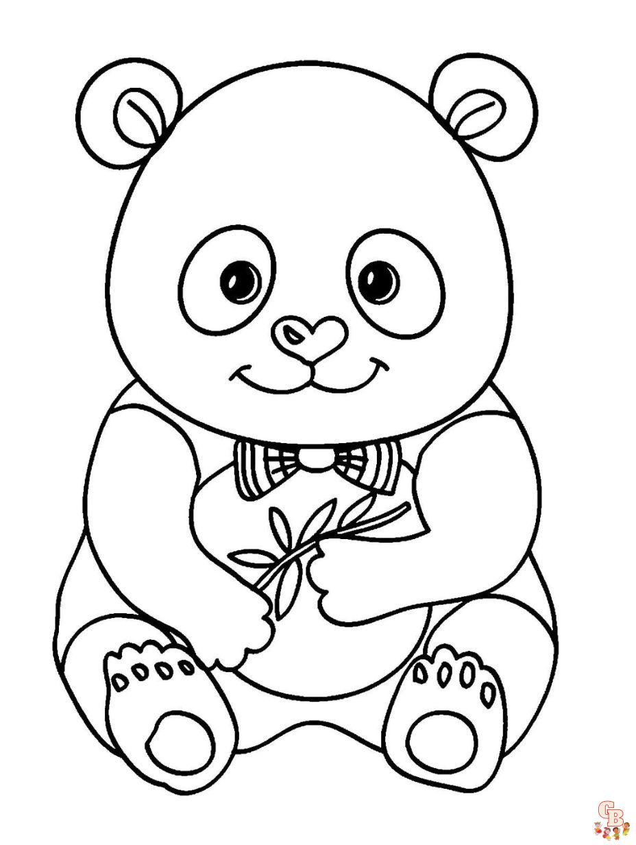 Panda Coloring Pages