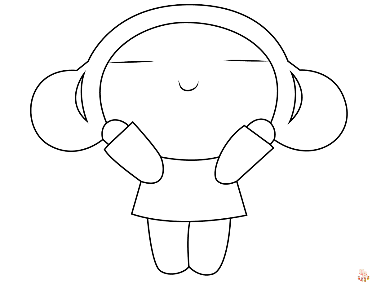 pucca coloring pages printable