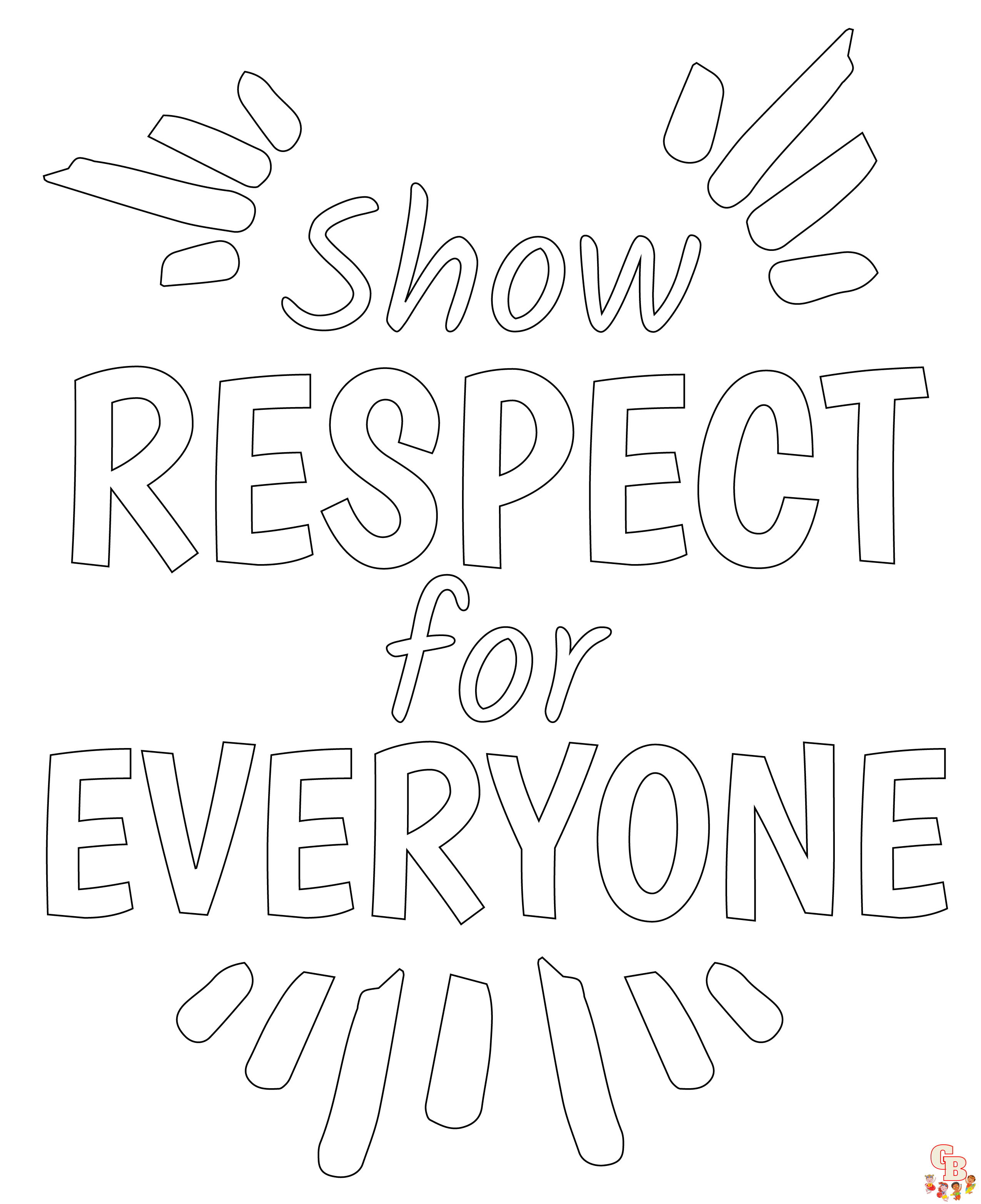 respect coloring pages printable free