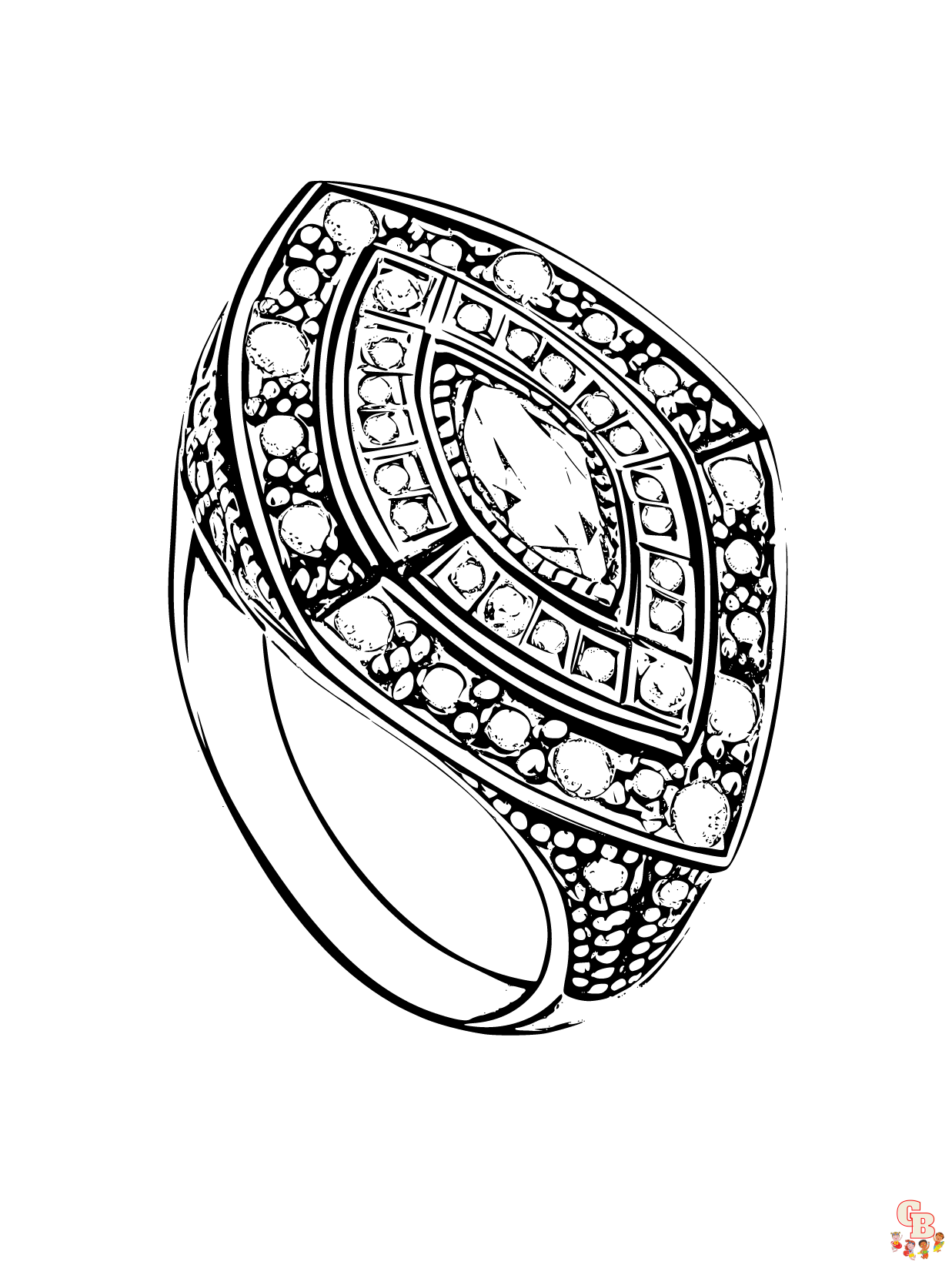 Ring Coloring Pages