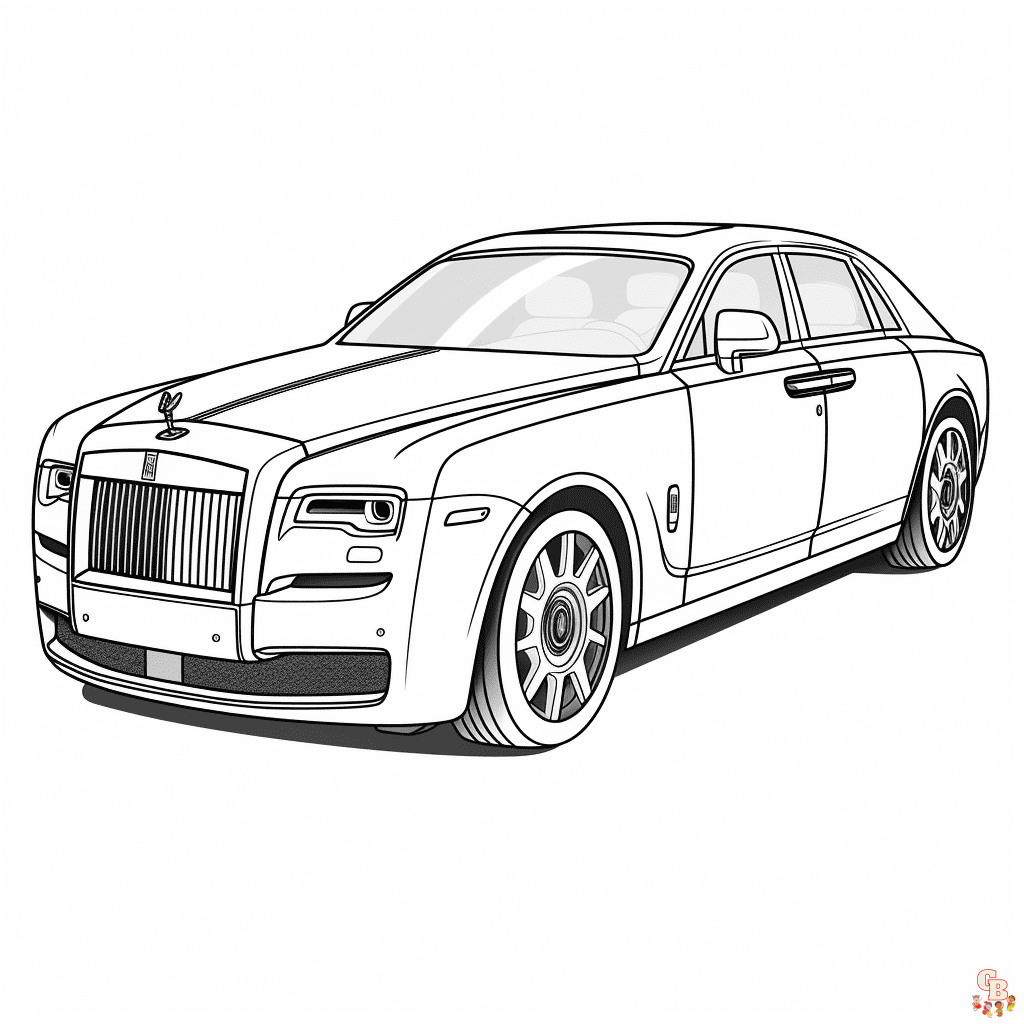 rolls royce Coloring Sheets