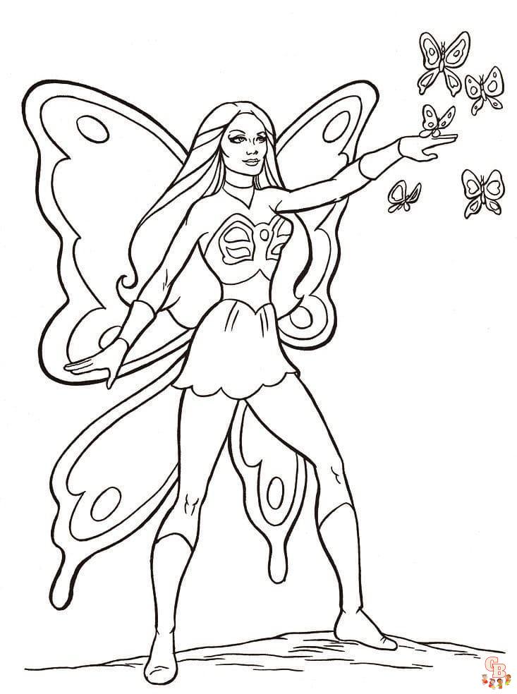 she ra coloring pages to print