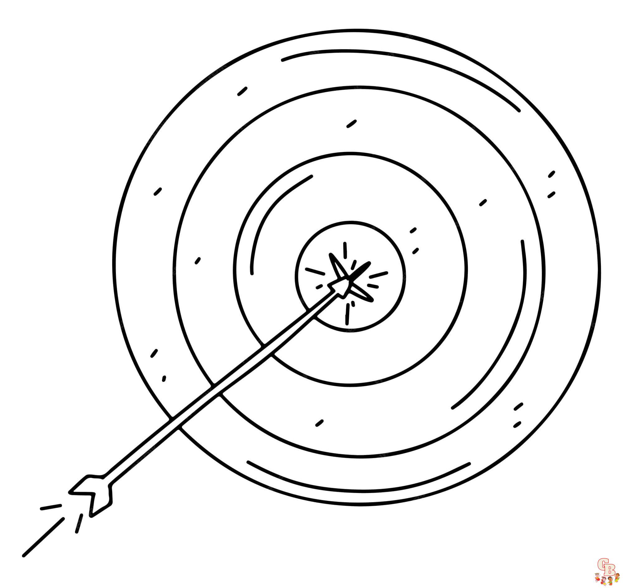 target coloring pages printable