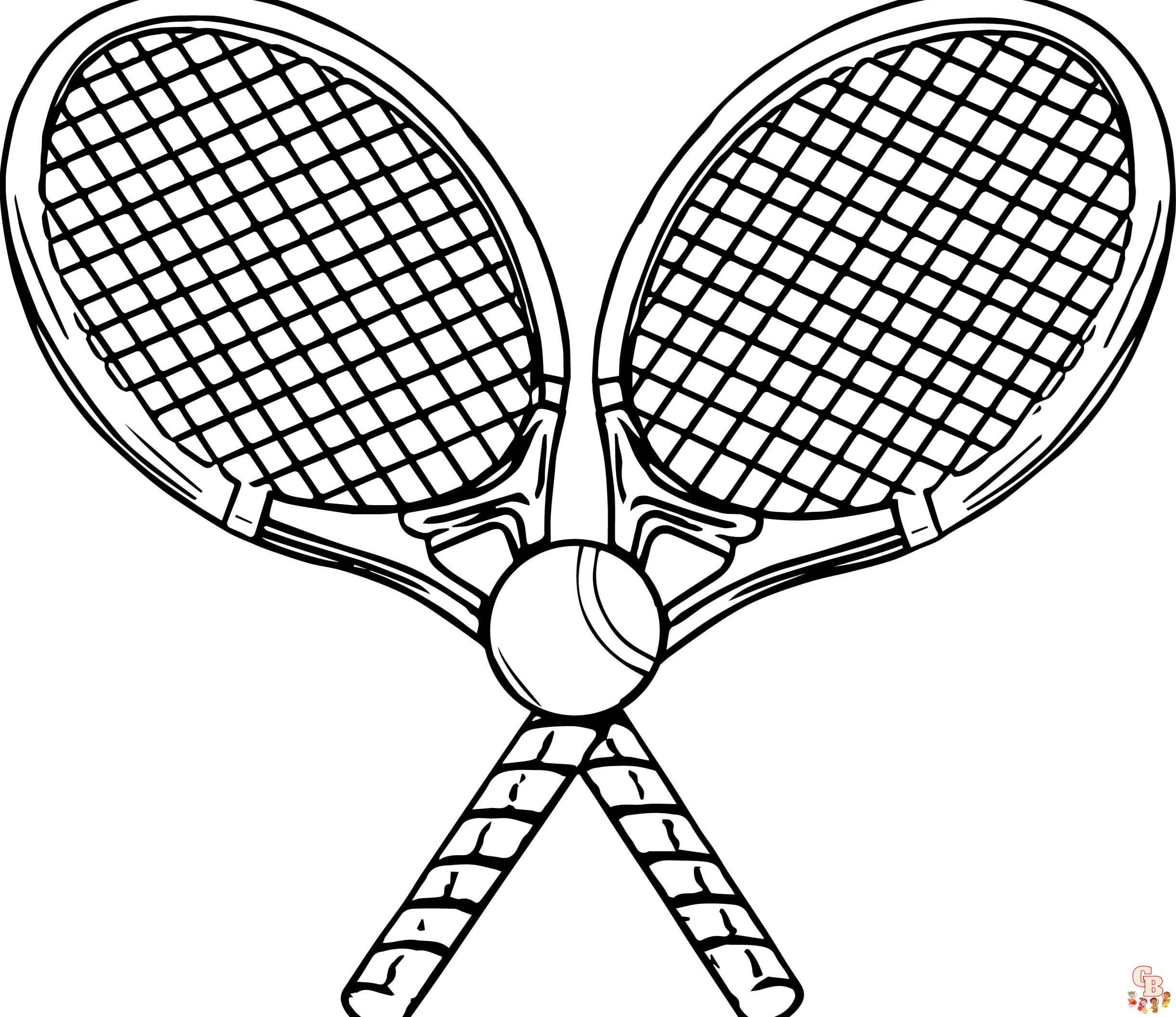 tennis coloring pages printable free