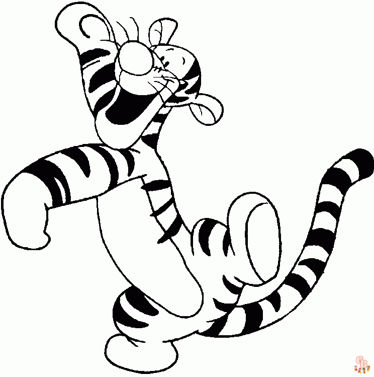 Dibujos para colorear de tigre