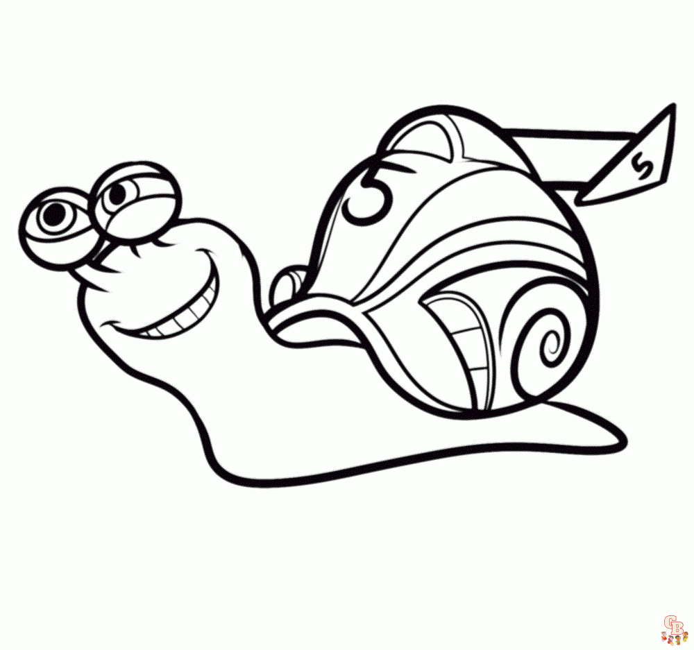 turbo coloring pages printable free