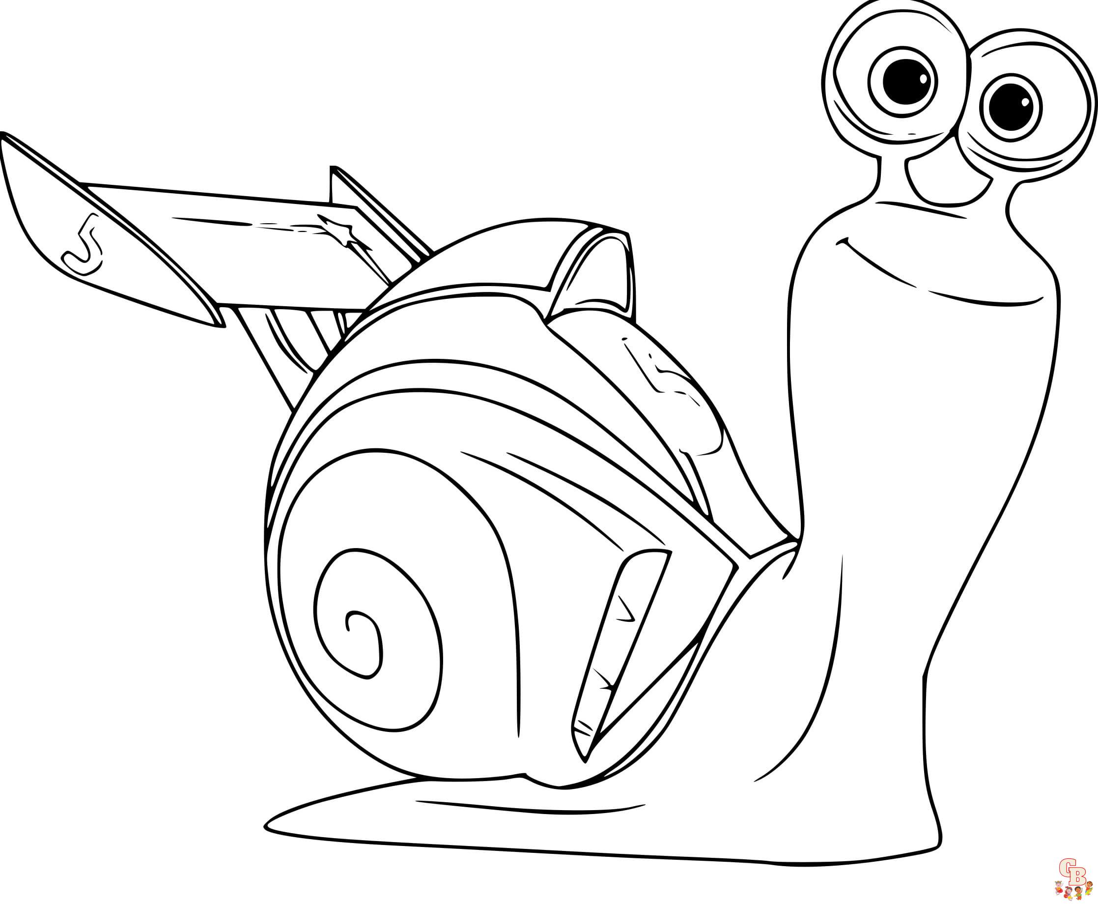 turbo coloring pages printable