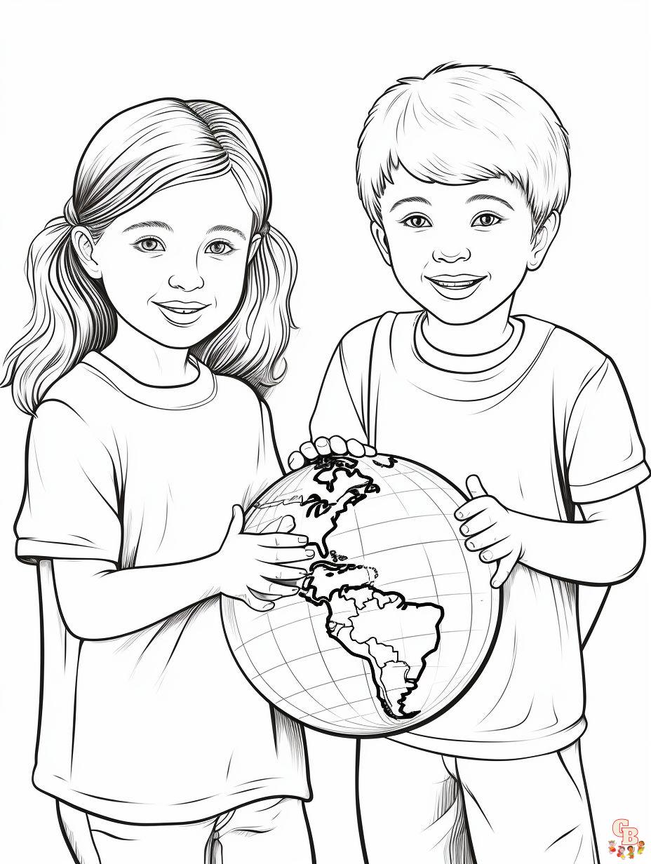 World Kindness Day Coloring Pages