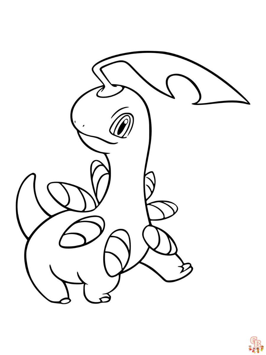 Bayleef coloring pages