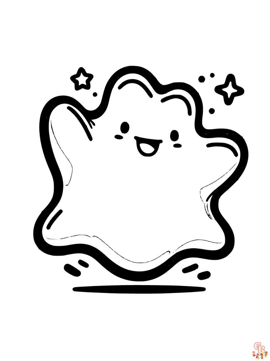 Ditto coloring pages