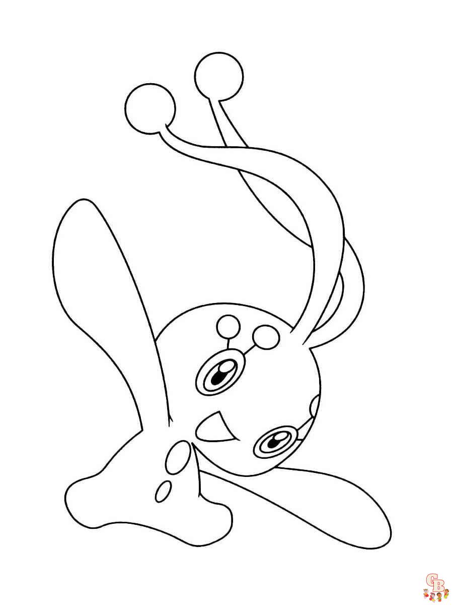 Manaphy coloring pages