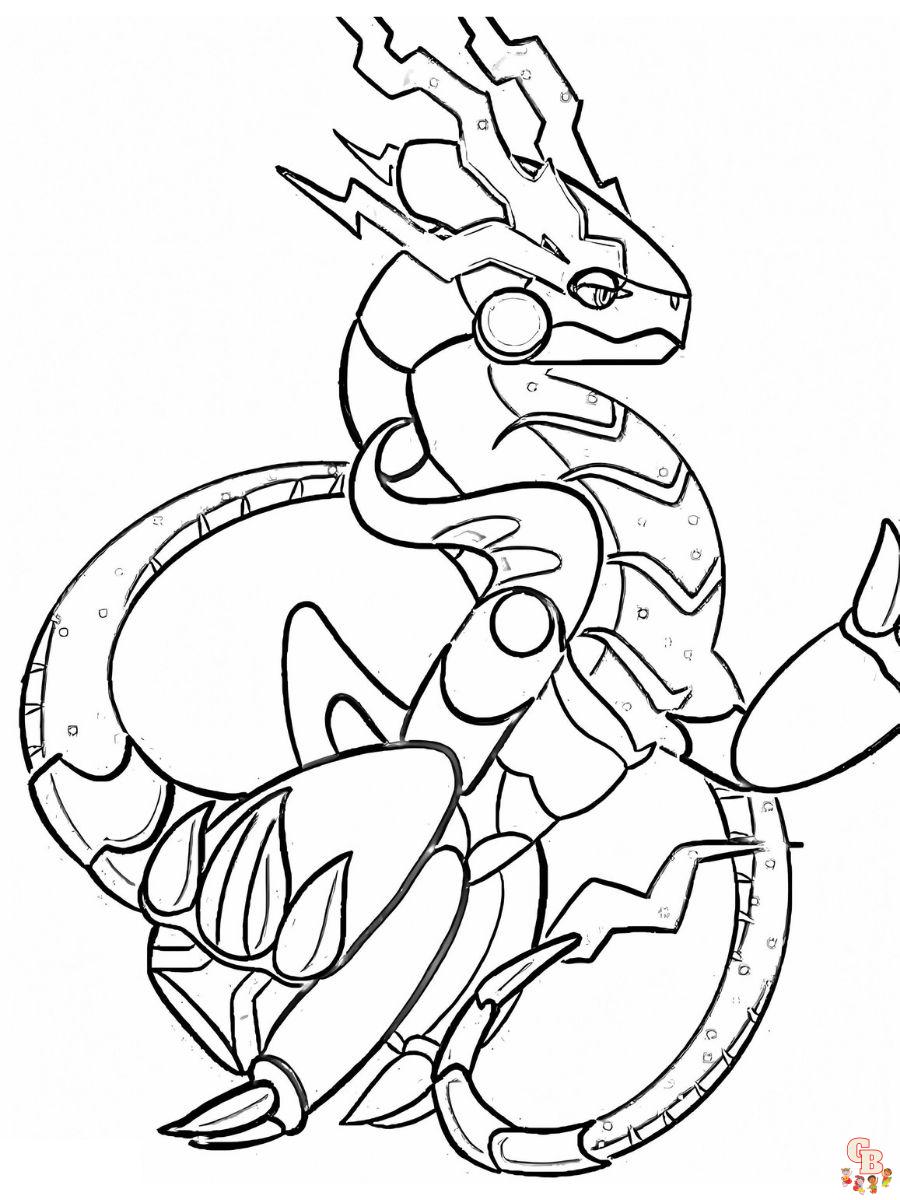 Miraidon coloring pages