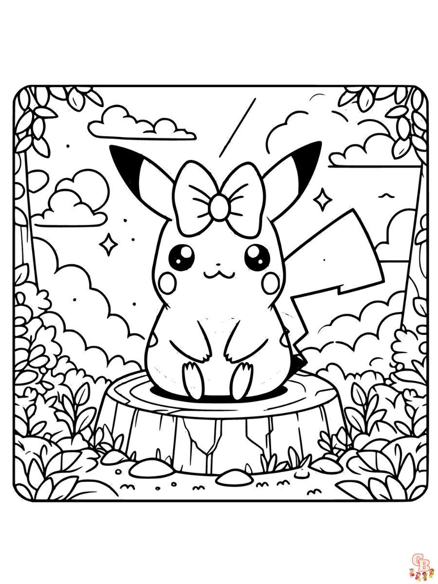 cute chibi pokemon coloring pages