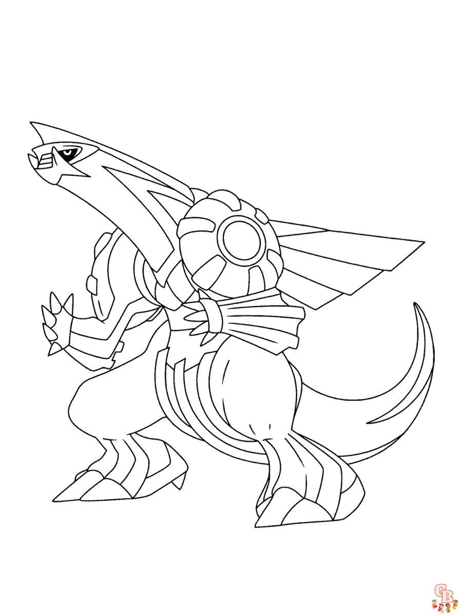 palkia coloring pages