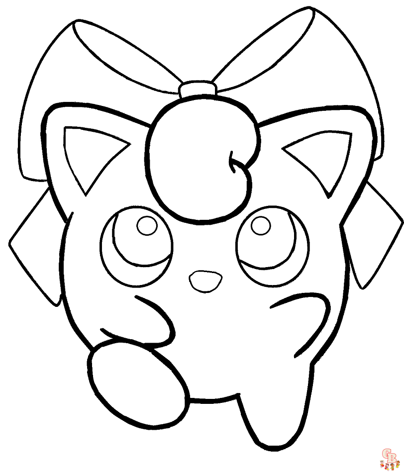 pokemon jigglypuff coloring pages