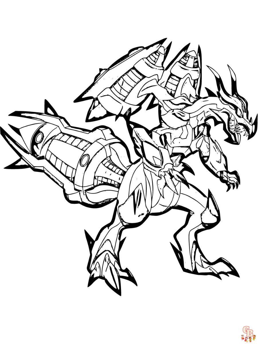 zekrom legendary pokemon coloring pages