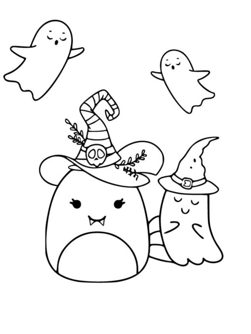 Squishmallows Coloring Pages for Kids | Free Printable Sheets