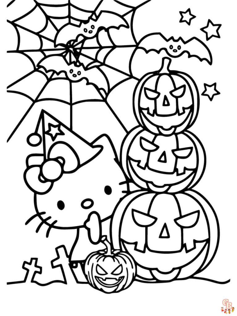 Hello Kitty Coloring Pages - Printable And Free 