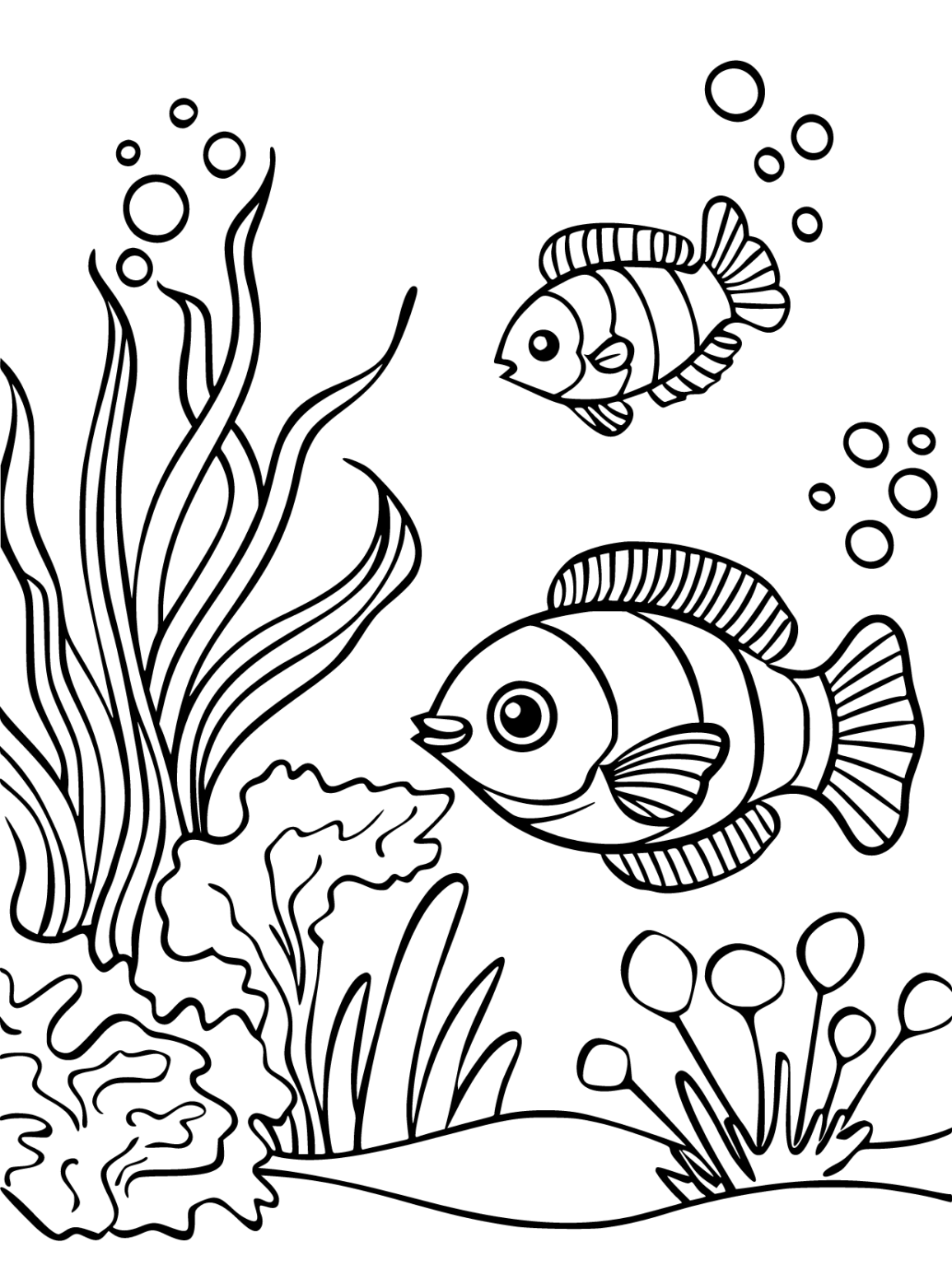 Simple Coloring Pages Printable and Free Coloring