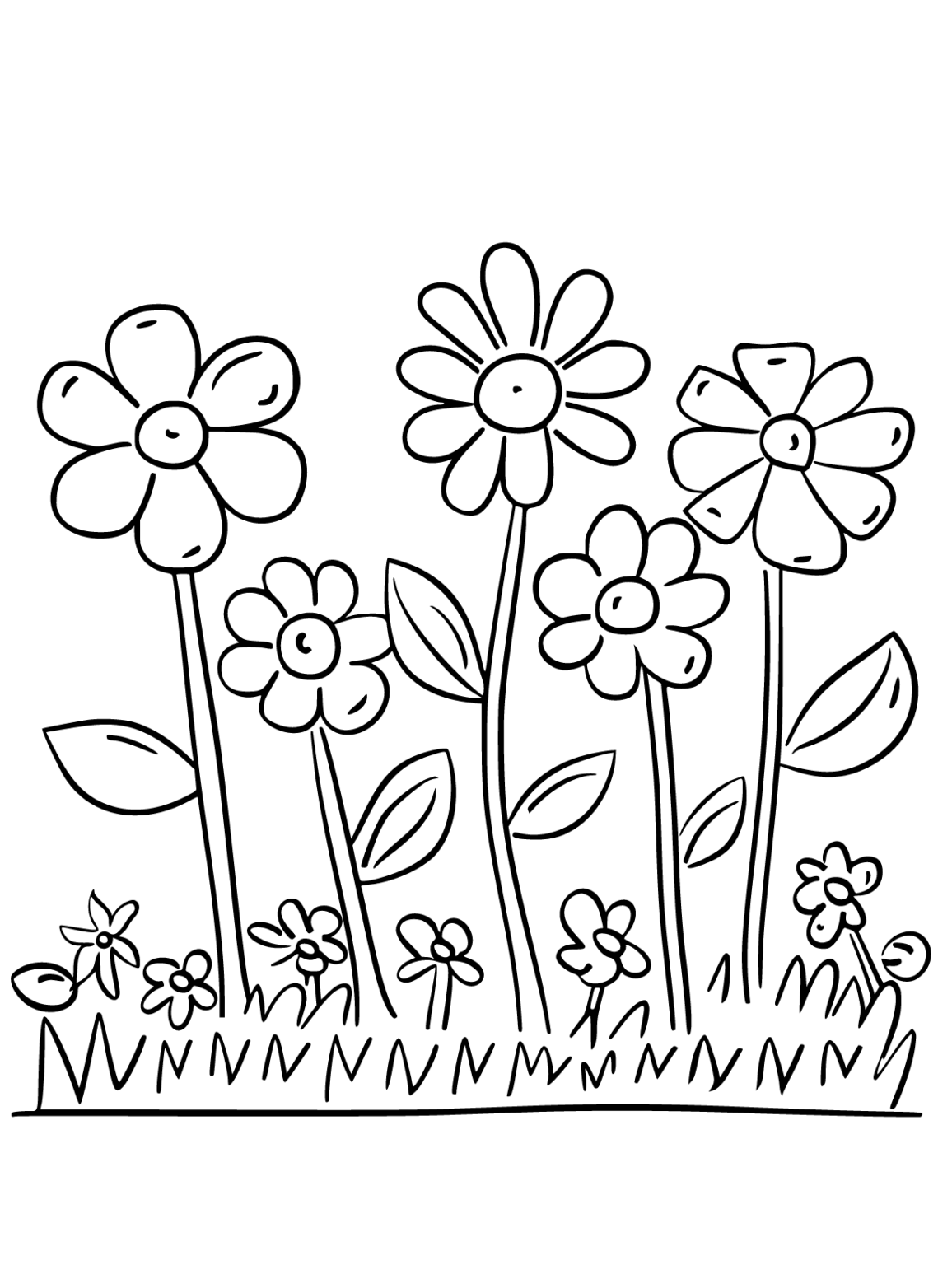 Simple Coloring Pages Printable and Free Coloring
