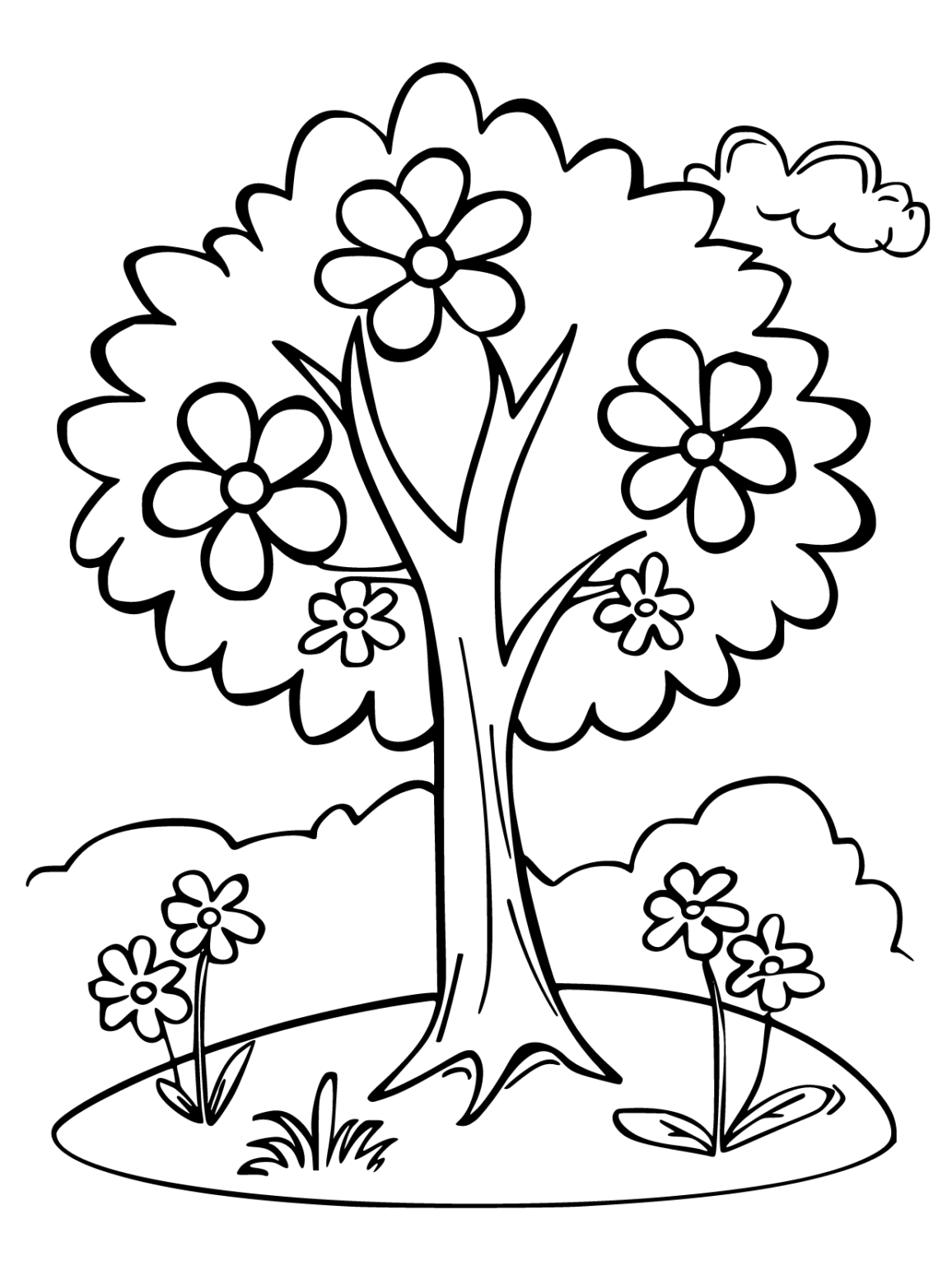 Simple Coloring Pages Printable and Free Coloring