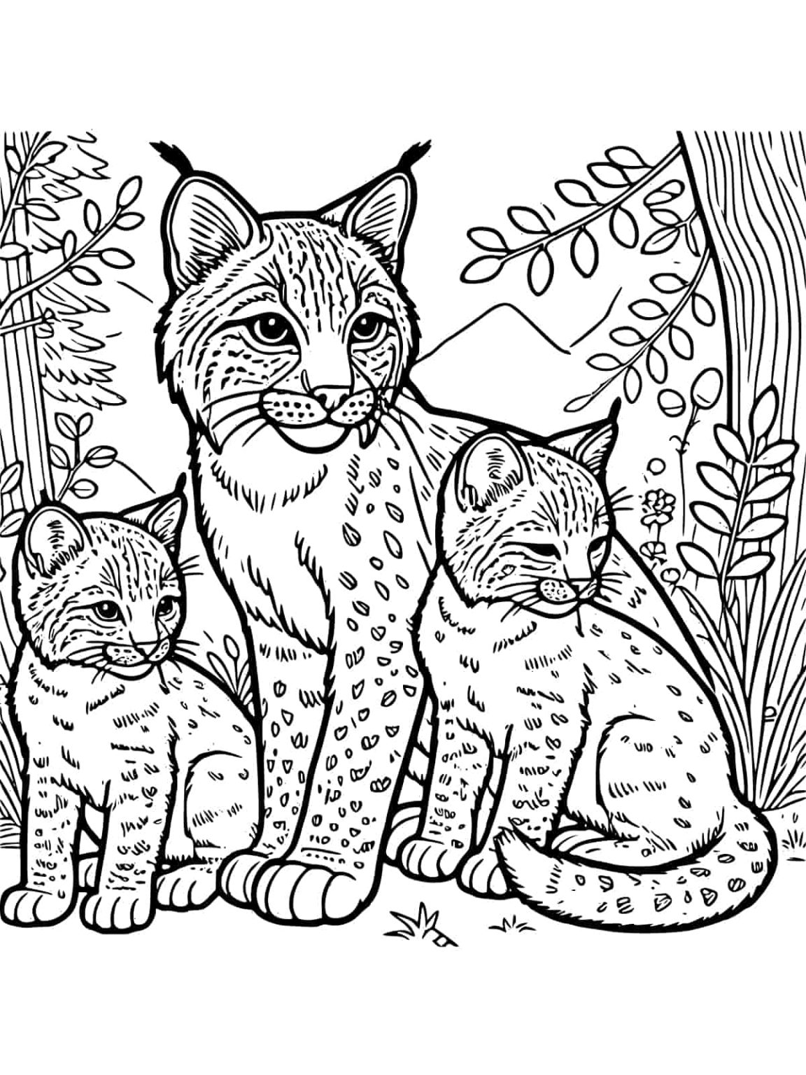 newest-bobcat-coloring-pages-free-printable